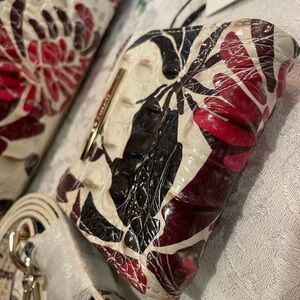 NWT 2-PIECE BRAHMIN ADRIAN EXTRAVAGANZA PURSE WALLET SET